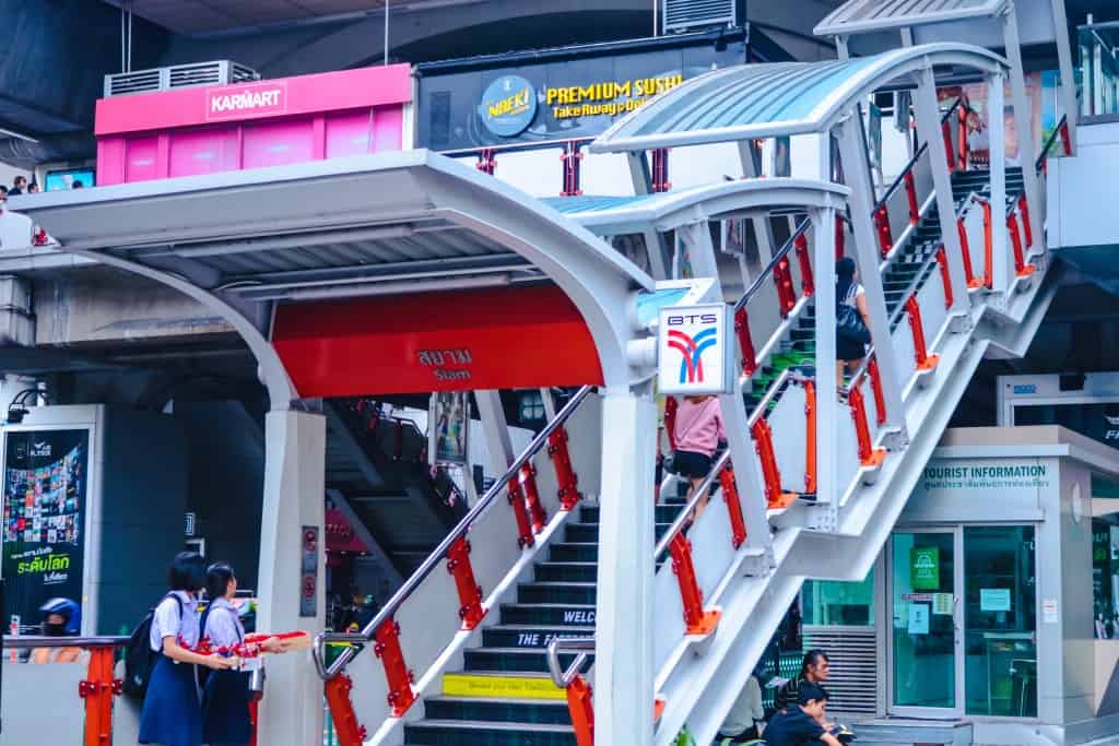 How to get around Bangkok: Take the trains