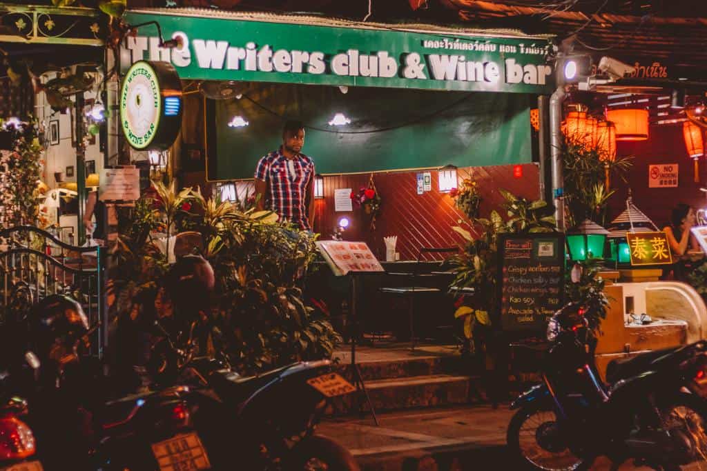 The Writers’ Club and Wine Bar - Chiang Mai Nightlife: the Best Bars, Clubs, Pubs, and Live Music Venues