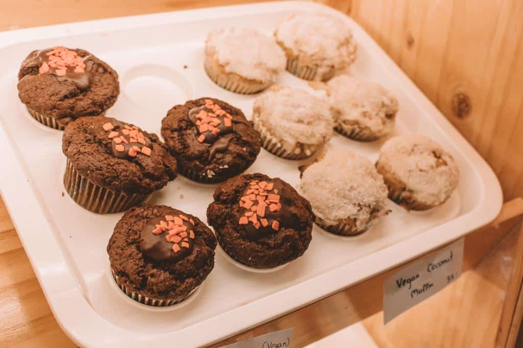 Vegan Cake, Muffins, and More: Blue Diamond: The Breakfast Club - Vegan Chiang Mai: Where to Find the Best Desserts