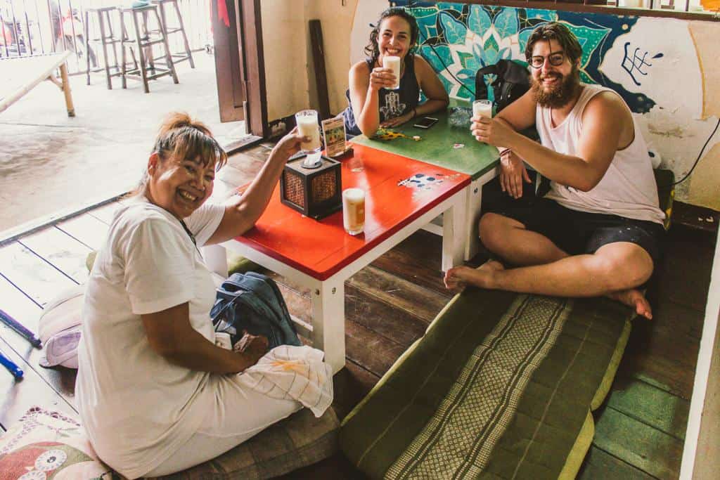 Things to do in Chiang Mai While Traveling Solo: Eat at Social Restaurants