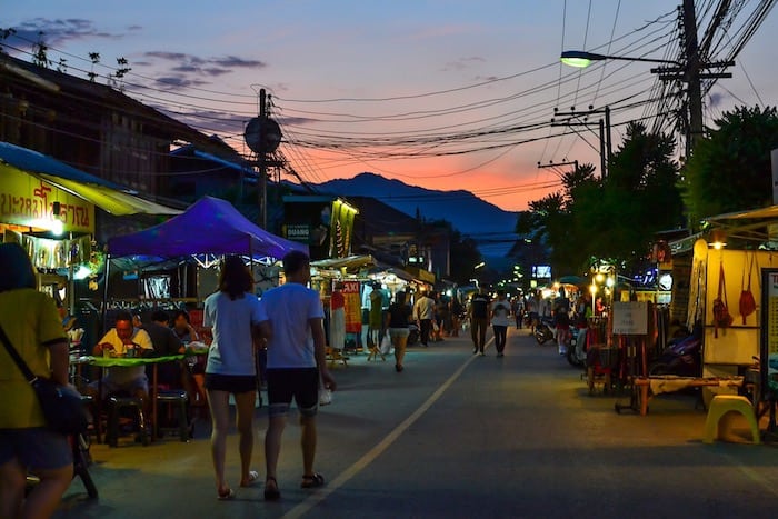 Pai Walking Street - The Top 20 Things to do in Pai, Thailand