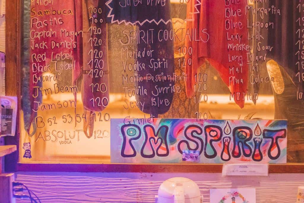 PM Spirit -Things to do in Pai After Dark: a Guide to the Best Bars