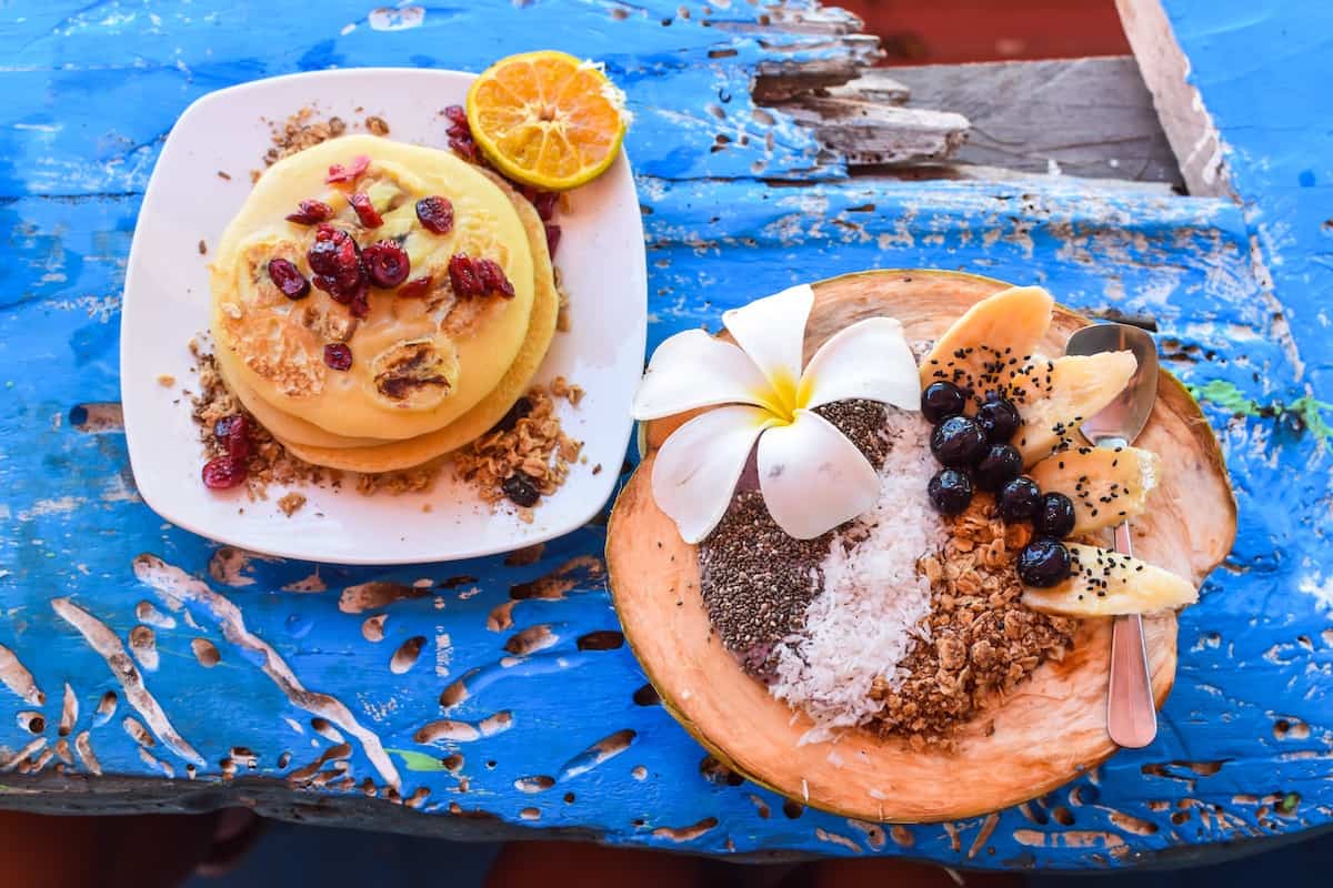 Mad Monkey Hostels Where to Eat on Gili Trawangan Best Breakfast Cafes