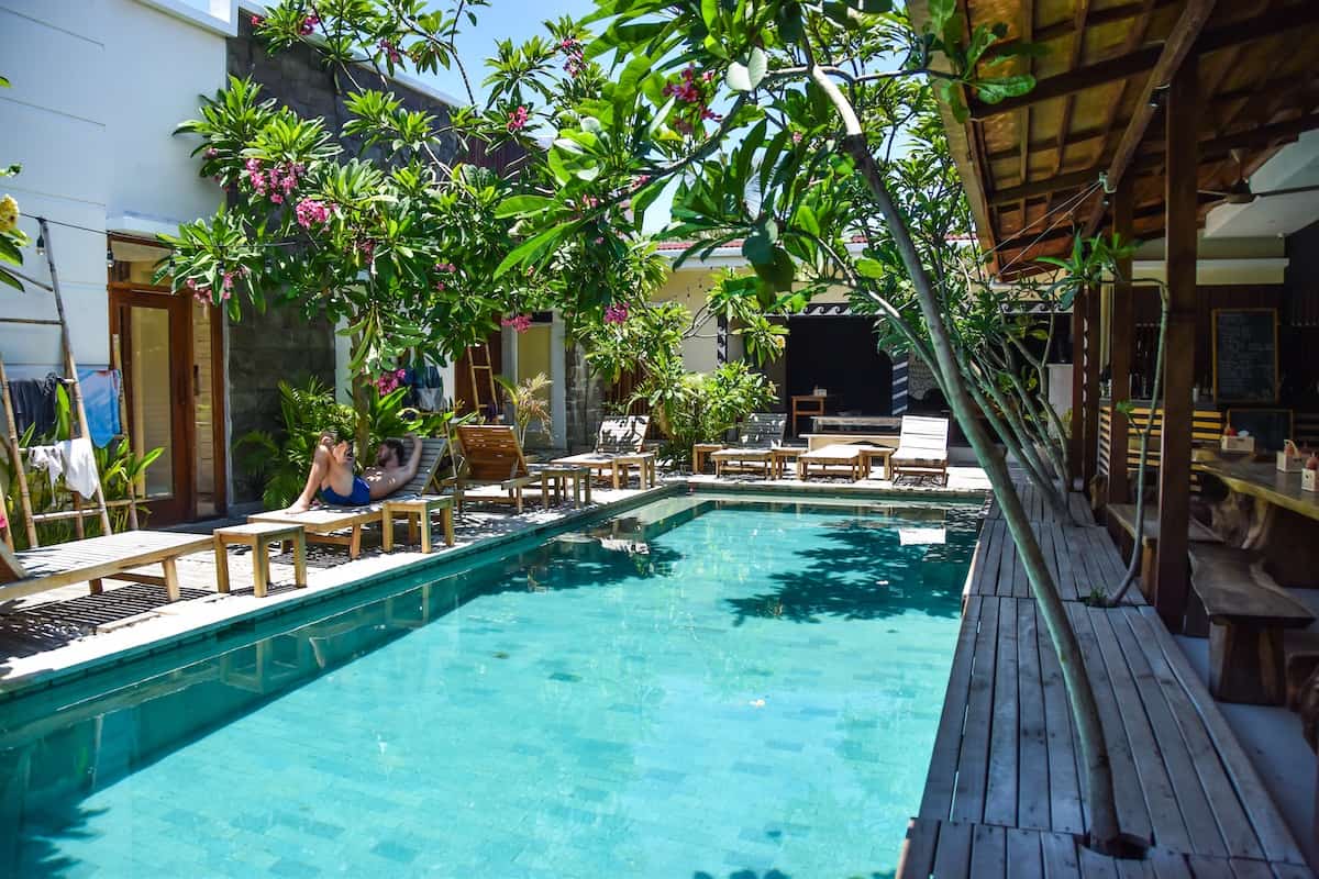 Best Facilities: M Box - Top Gili Trawangan Hotels & Accommodation for Backpackers