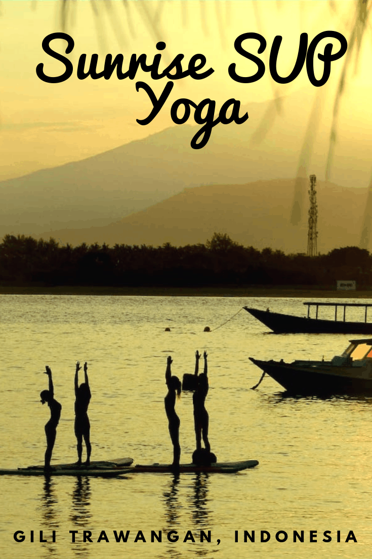 SUP Yoga Gili Trawangan