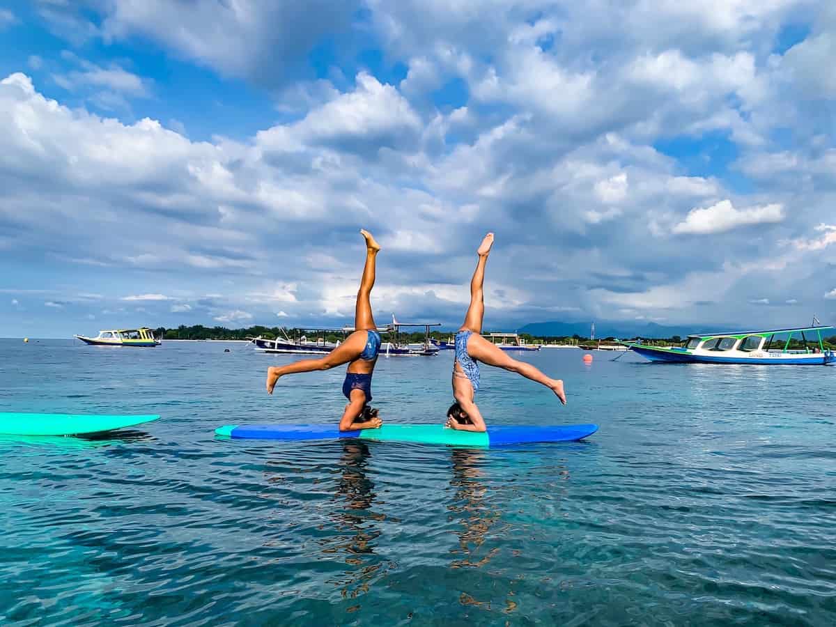Sunrise SUP Yoga Gili Trawangan