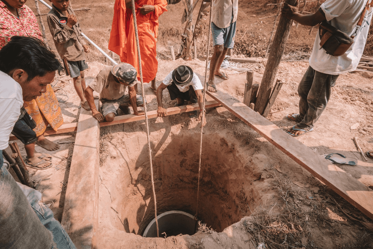 Siem Reap Well build