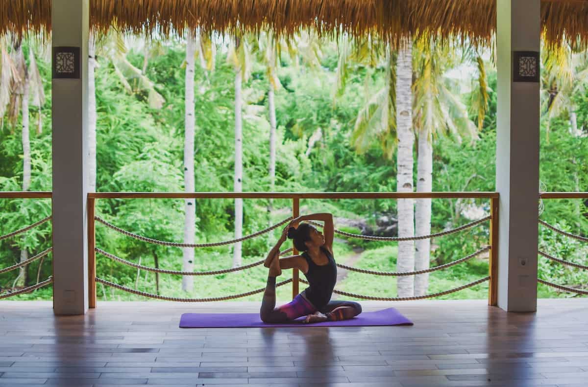 Mad Monkey Hostels Gili Trawangan Yoga Where to do Yoga on Gili T