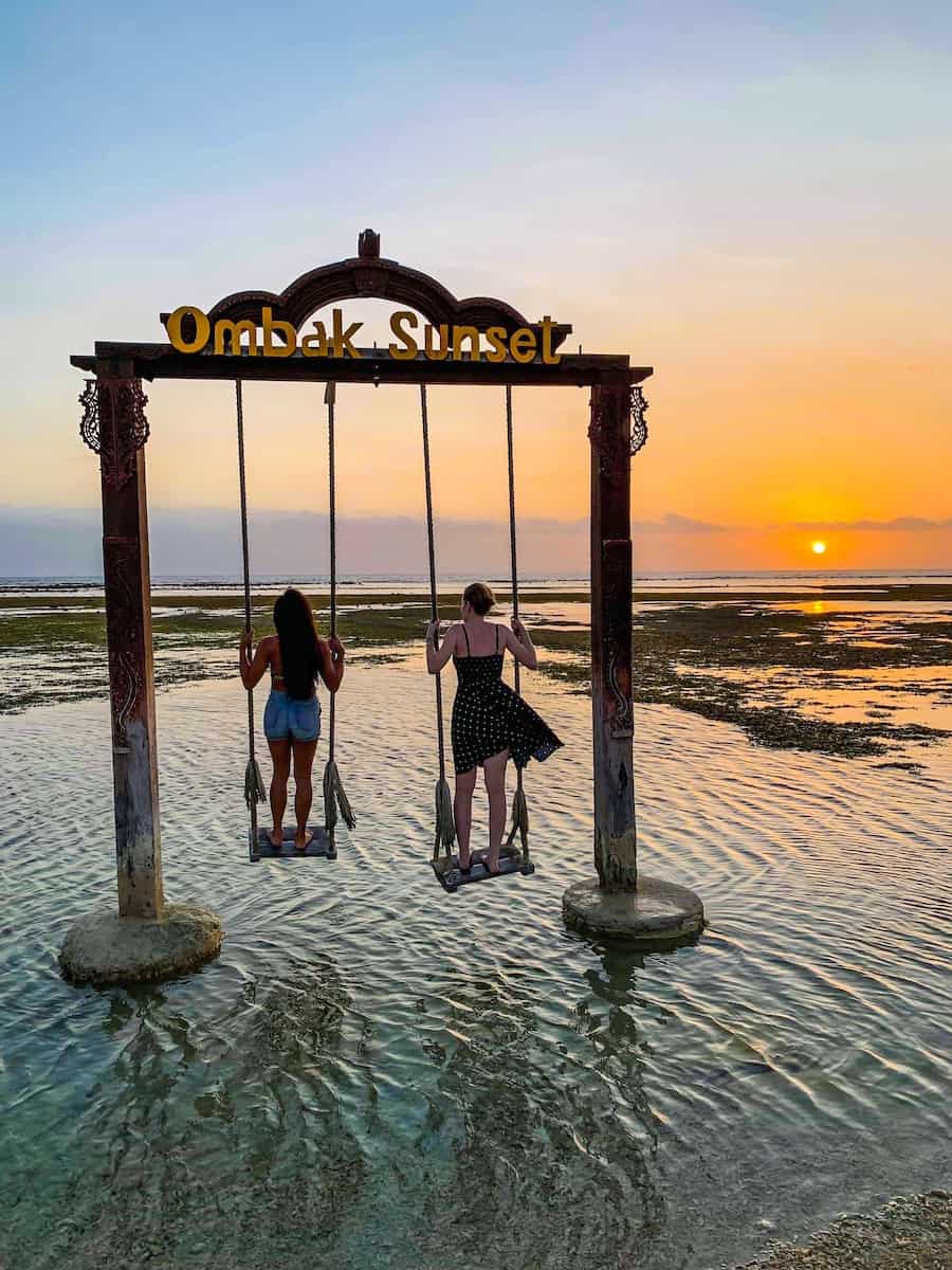 1. Gili Trawangan Swings - The Most Instagrammable Spots on Gili Trawangan