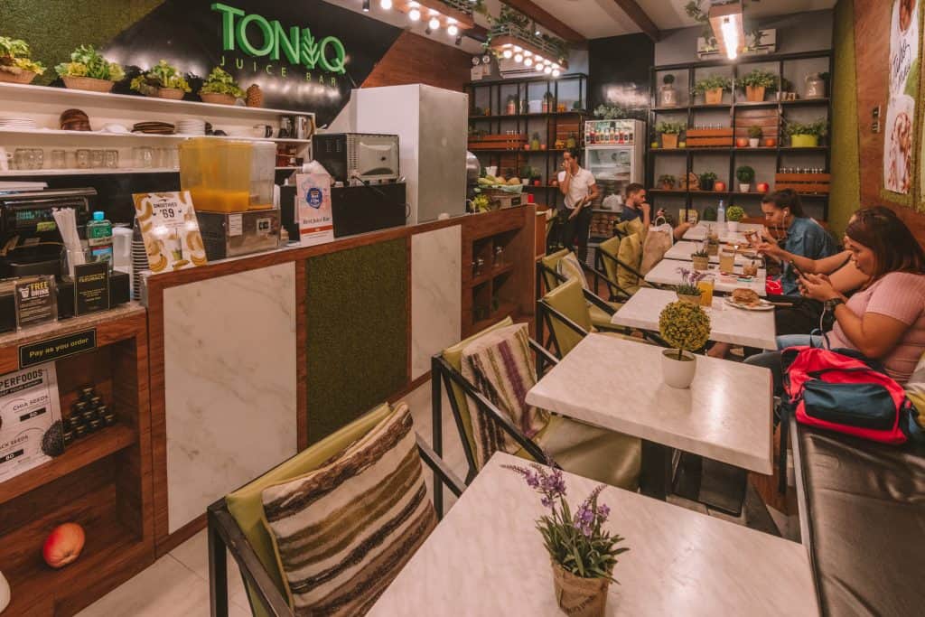 Soy Meat: Toniq Juice Bar - Best restaurants in Cebu City: a delicious vegan and vegetarian guide to the city