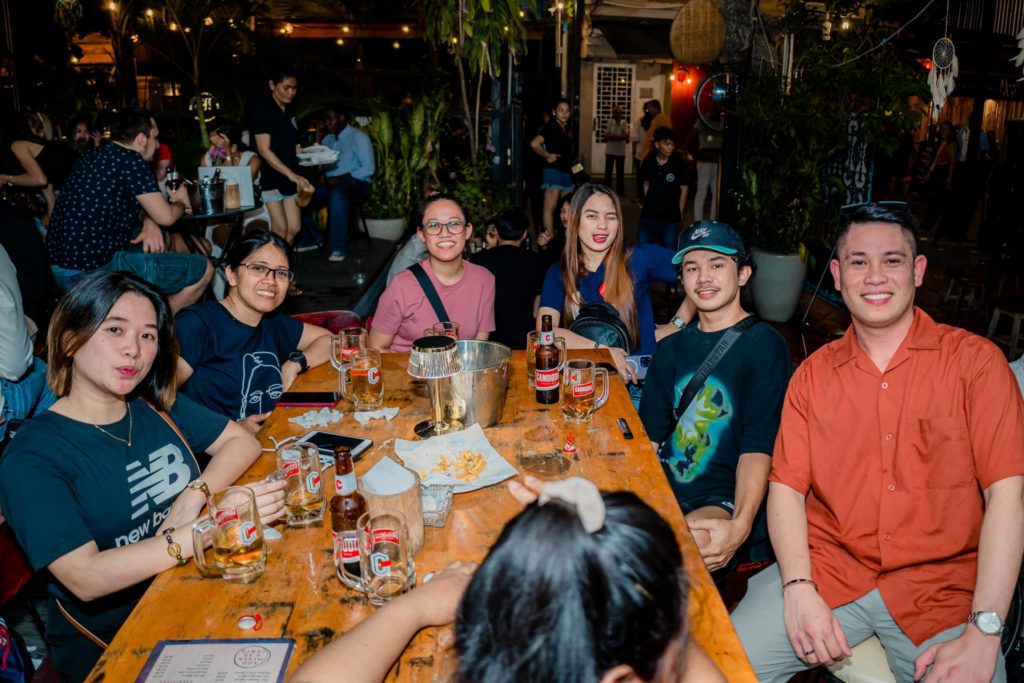 Good vibes at Backstreet Bar, Phnom Penh