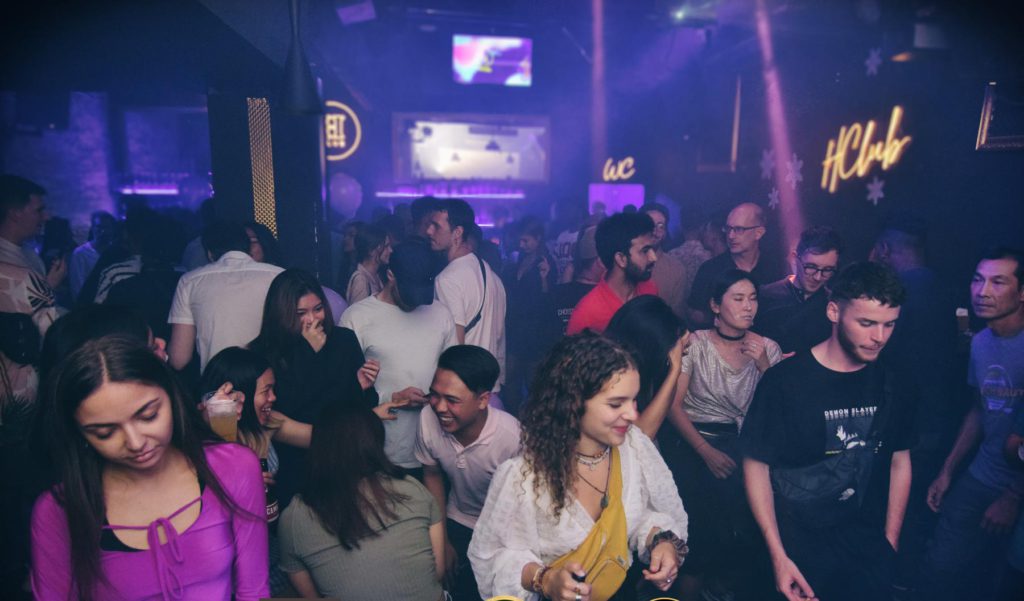 Club vibes at H Club in Phnom Penh