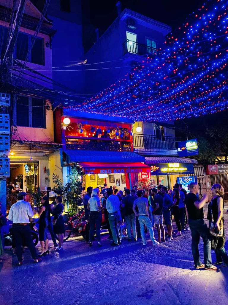 Red Bar in Phnom Penh