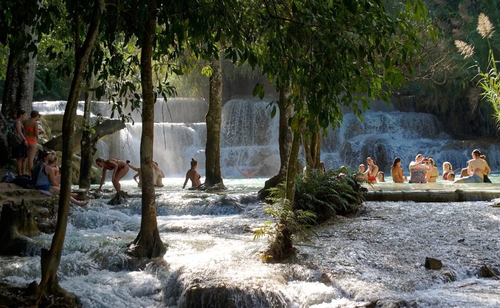 Kuang Si Falls in Lunag Prabang