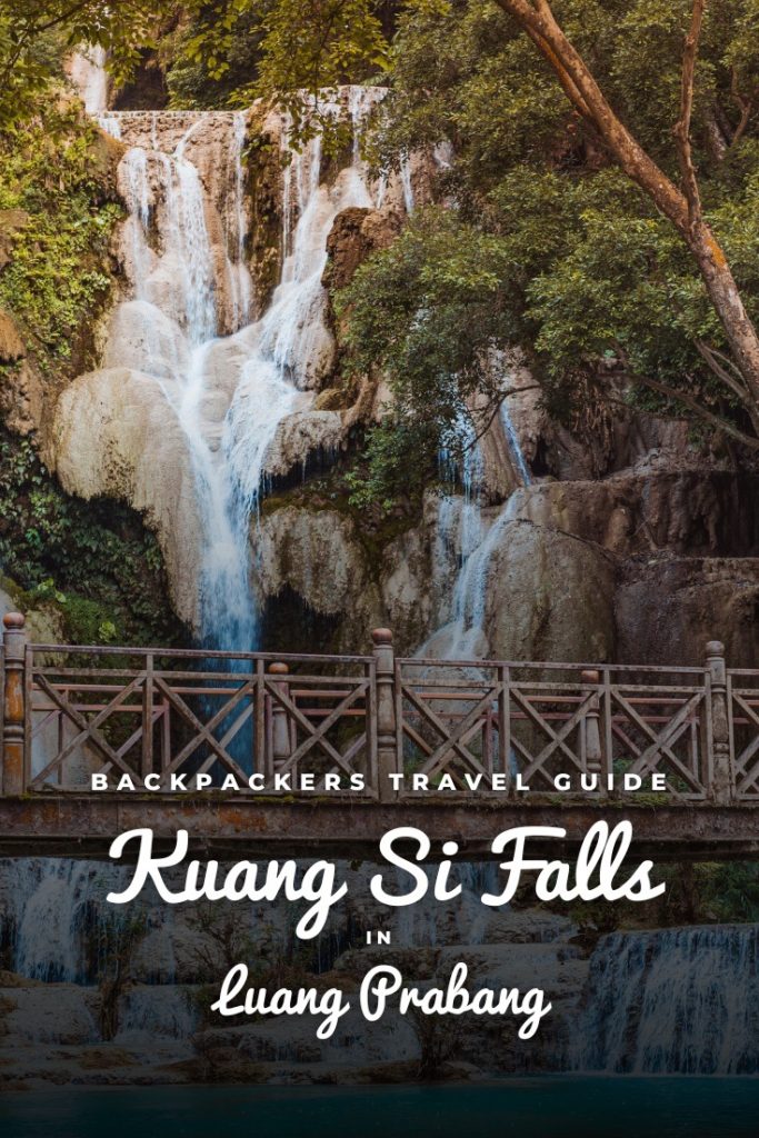 Kuang Si Fall Pinterest Pin