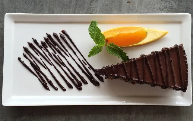 vegan chocolate cake in phuket