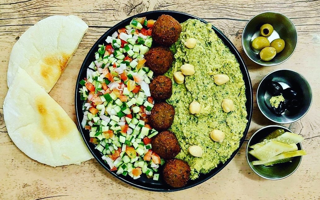 vegan falafels in phuket